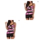 thumbnail image 4 of Advancent Traje de baño de mujer Correa ancha para el hombro Traje de baño Traje de baño estampado Type7 NO7, 4 of 6