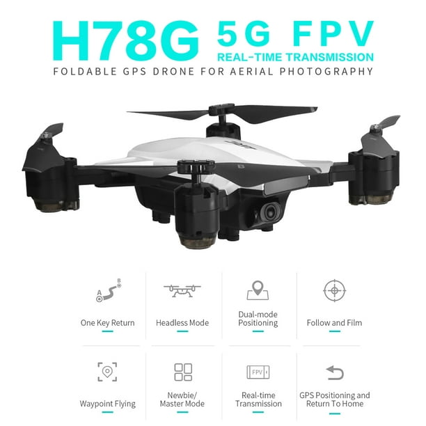 JJR/C H78G Drone with Camera 1080P 5G Wifi FPV Foldable Altitude Hold RC Quadcopter