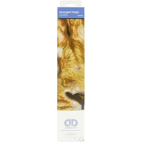 DD5 076 DIAMOND DOTZ KIT INTERMEDIATE SERENGETI MAGIC