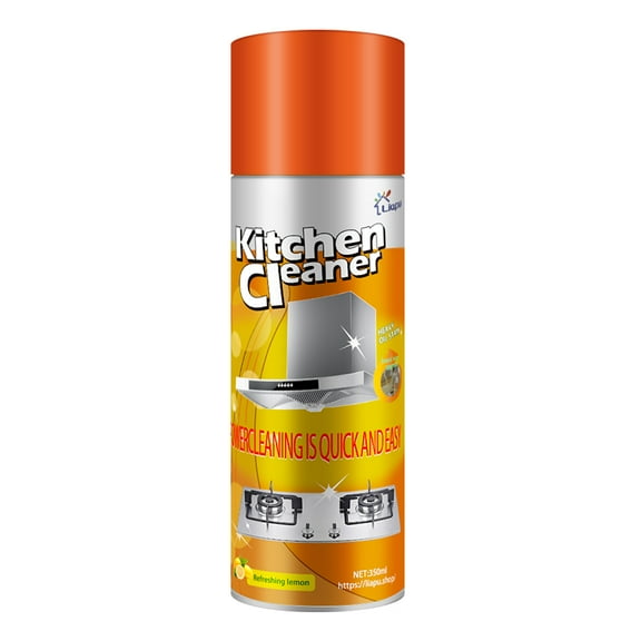 Kitchen Grease Cleaner - Upgraded Iron Canister - Say Goodbye to Kitchen Grease Worries! Superior cleaning power, deeply removes grease and grime.