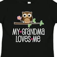thumbnail image 4 of Inktastic My Grandma Loves Me Girls Girls Toddler T-Shirt, 4 of 5