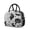Black and White-1, variant on Womens Black and White Halloween Elements Pattern Lunch Box for Work,Insulated Lunch Bag for Women,Loncheras Para Mujer,Leakproof Adult Lunch Bag for Work,Beach,Travel,Picnic,Camping