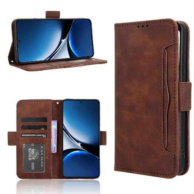 Funda Tipo Billetera GANGXUN para Xiaomi Poco X7 Pro 5G/Redmi Turbo 4 5G – Tapa Flip con Tarjetero