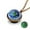 G, variant on BGZLEU Galaxy Pendant Necklaces Nebula Double Sided Outer Space Glass Planet Necklace for Women Men Earth Globe Universe Jewelry Christmas Gifts