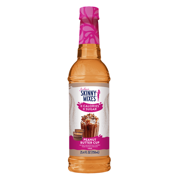 Syrup Peanut Butter Cup SF, Syrup Peanut Butter Cup SF 750ml/6