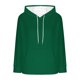 thumbnail image 5 of HongQid Womens Fuzzy Hoodies Pullover Sport Hoodie Cozy Oversized Pockets Hooded Sweatshirt Athletic Fleece Hoodies, 5 of 5