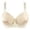 Beige, variant on Lingerie for Women Fashion Bra for Women Wire-Free Printed Design Underwear Top Lightweight Support and Comfort for Everyday Wear Red 90