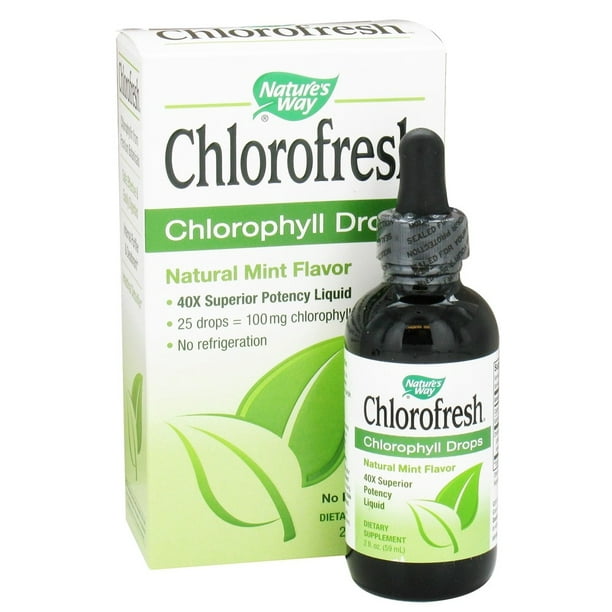 Nature's Way Chlorofresh Chlorophyll Drops Natural Mint 2 fl. oz