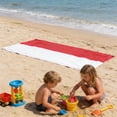 thumbnail image 6 of Double Sided Fleece Beach Towel - Quick Dry Microfiber, Highly Absorbent, Patriotic Flag Print, Lightweight for Travel Gym, 6 of 6