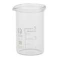 thumbnail image 1 of 8 Vasos De Medición De Vidrio De Forma Baja, Cristalería De Laboratorio De Química, 5ML Sunnimix Vaso graduado de vidrio, 1 of 8