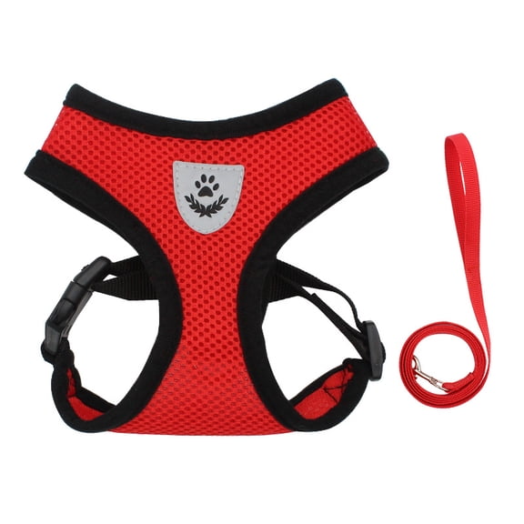 Dog Harness, No Pull No-Choke Pet Vest Harness with Handle Control, Soft Padded Breathable, Easy Adjustable for Walking Climbing Training A68