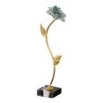 thumbnail image 2 of Estatuas de hojas chinas coleccionables con adornos de Base, , escultura de Metal para escritorio, sala de estar, estanterías, decoración, , estilo b Baoblaze escultura de escritorio, 2 of 8