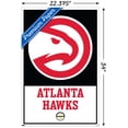 thumbnail image 3 of NBA Atlanta Hawks - Logo 21 Wall Poster, 22.375" x 34", 3 of 6