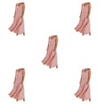 thumbnail image 1 of Vestido de verano sin mangas boho Sonducket chaleco playa color liso con bolsillos Rosa/M, 1 of 6