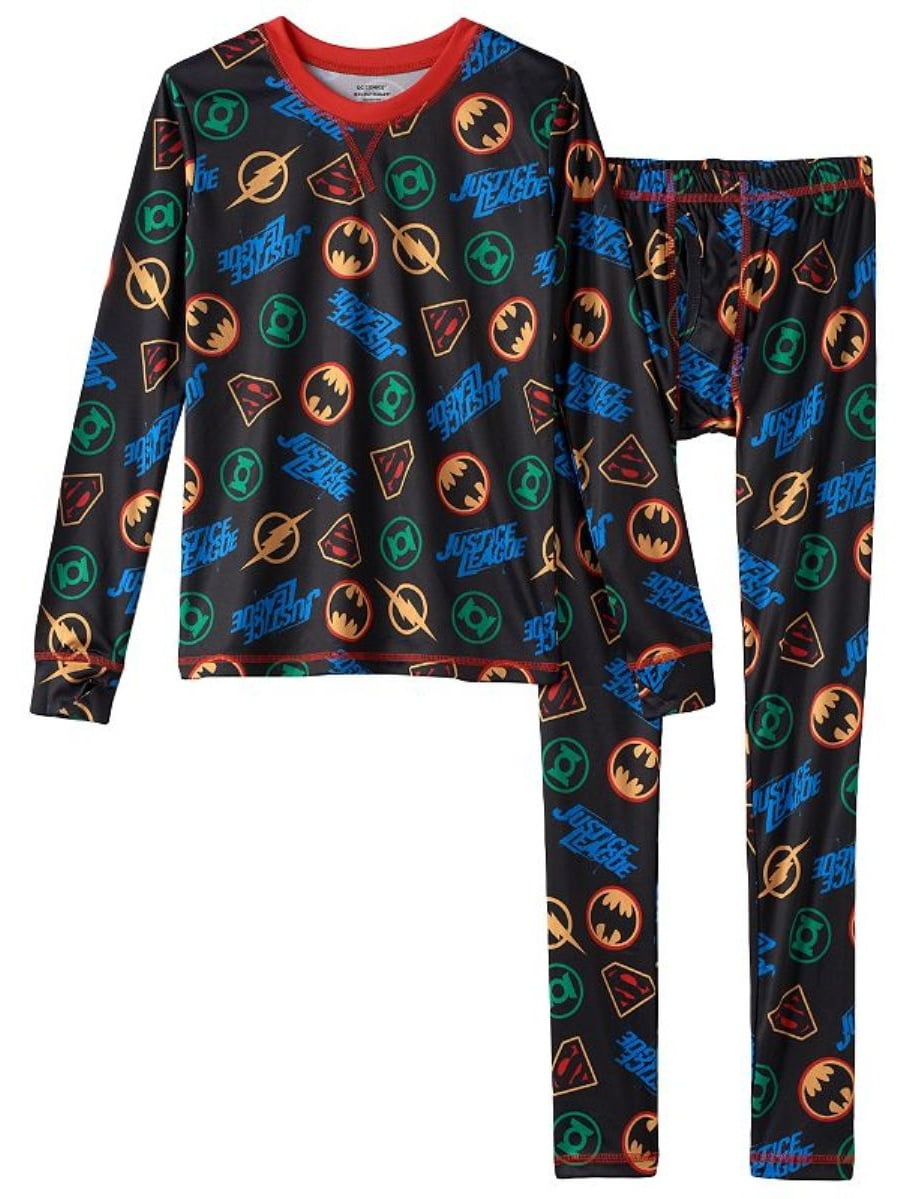 New Climatesmart Boys 2-Piece Marvel Comics Thermal Underwear Baselayer Set Med. New Climatesmart Boys 2-Piece Marvel Comics Thermal Underwear Baselayer Set Med.