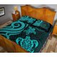 thumbnail image 4 of Juego de Cama Colcha Palau - Tortuga Tentáculo Turquesa, 4 of 5
