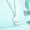 Silver, variant on Nefertiti Queen Necklace African Goddess Pendant Egyptian Retro Charm Jewelry