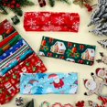 thumbnail image 4 of Yoyauz Women's Christmas Headband Christmas Flex Headband Elastic Headband Headband Santa Claus Snowman Twist Head Bandwidth Knotted Hair Accessories For Christmas Party Girls, 4 of 5
