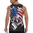 thumbnail image 3 of Gaeub Largemouth Bass Fish in USA Men's Athletic Tank Top, Workout Sleeveless Shirts, Running Tank Tops for Gym, Running, Training - XX-Large, 3 of 9
