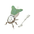thumbnail image 3 of veasfak Bee Honey Jar with Spoon Modern Container for Apartment Condiments Oil Hotel Green, 3 of 9