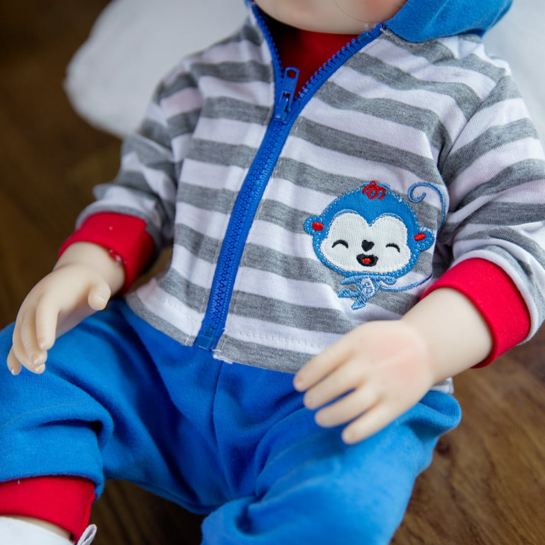 Handmade Soft Silicone Reborn Boy Baby Doll Toy Realistic - Temu