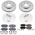 thumbnail image 2 of PowerStop Front and Rear Geomet Coated Brake Rotor and Pad Kit Fits: HYUNDAI Select Models CRK8346, 2 of 3