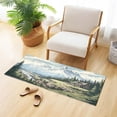 thumbnail image 2 of Coolnut Mountainous Vistas Bath Mat, Dry Quickly Non Slip Absorbent Bath Rug, Soft Living Room Bedroom Home Floor Mats, Bath Mats for Bathroom, Tub and Shower 20" x 39" Home Decor, 2 of 7