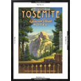 thumbnail image 5 of Art.com Yosemite, Glacier Point Hotel Art Print by Kerne Erickson, Black Frame Wall Art, 21" x 29", 5 of 5