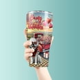 thumbnail image 3 of Be My Valentine's Bichon Frise Truck Full of Love Flower Balloon 30oz Stainless Steel Tumbler Insulated Cup with Lid Bichons Dog Lovers Gifts Idea - 02029, 3 of 5