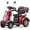 Red, variant on Tcdjtc Mobility Scooters for Seniors & Adult, Off Road Disability Scooter with 400lbs Capacity, Motorized Scooter for Seniors with Rear Trunk, Powered Mobility Scooters 25 Miles 3-Speed Long Range