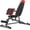 Dark Black & Red, variant on Adjustable Weight Bench, 660 LBS Foldable Workout Bench Press | Heavy Duty Chest Press Machine with Hyper Extension & 2 Wheels, for Flat Incline Decline Sit Up for Gym