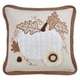 thumbnail image 1 of Fennco Styles Fall Season AppliquÃ© Knit Harvest Pumpkin Jute Embroidered, 1 of 16