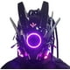 thumbnail image 1 of Máscara de punk para cosplay para hombres, máscara redonda con trenzas, máscara de cosplay para Halloween, accesorios para fiestas, festivales de música, 1 of 4