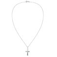 thumbnail image 2 of Eternal Egyptian Ankh Cross Abalone Shell Inlay .925 Silver Necklace | Sterling Silver Necklace for Women | Long Necklaces for Women, 2 of 6