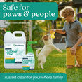 thumbnail image 4 of ﻿﻿Outdoor Odor Eliminator: Dog and Cat Urine Enzyme Cleaner for Yard, Turf, Kennels and Decks (32 oz + 1 Gallon Refill), 4 of 10