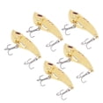 thumbnail image 1 of Blade Bait, 3D Eyes VIB Señuelo De Pesca Duro Swimbait Con Anzuelos Triples, Acero Rico En Carbono, Pesca En Agua Dulce Y Salada, 1 of 7