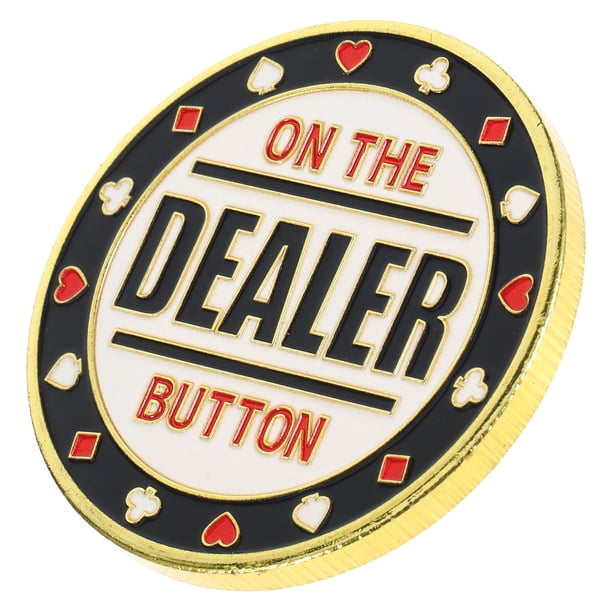Botón de distribuidor Metal Poker Guard Tarjeta de póquer Poker Guard Dealer Poker Accesorio