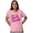 thumbnail image 4 of Breast Cancer Awareness Crush Cancer Women's Graphic T Shirt Tees Brisco Brands S, 4 of 6