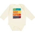 thumbnail image 3 of Inktastic Surgeon Surgical Nurse Eat Sleep Operate Repeat Boys or Girls Long Sleeve Baby Bodysuit, 3 of 5