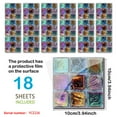 thumbnail image 2 of Decorations for Living Room Wall Decor 18Pcs Home Decor Living Room Tile Set Strong Sticker Kitchen Wall Sticker Living Room Wall Decorations for Home Wall Decor Stickers for Living Room, 2 of 7