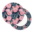 thumbnail image 2 of KLL Rose Flowers Round Bar Chair Cushion Cover ,Bar Stool Protector with Elastic, Soft Washable, 2 of 6