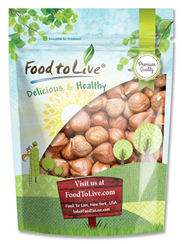 Food To Live Hazelnuts Filberts (Raw, No Shell) (4 Pounds) by Food To Live