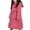Hot Pink, variant on Girl's Winter Long Parka Puffer Coat Boys Thicken Ski Jacket With Hood Kids Down Jackets Knee Thick Warm Trench Overcoat