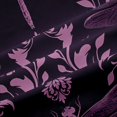 thumbnail image 5 of Erosebridal Aztec Print Curtains and Drapes Pack of 2 (52x63 Each),Boho Damask Dragonfly Black Out Curtains,Purple Lavender, 5 of 6