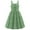 Green, variant on Spazoro Toddler Girls Tiered Dress, Round Neck Sleeveless Casual Floral Print Princess Dresses for Child Girls Red Size 5 T