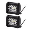 thumbnail image 2 of 7Inch 1Pcs 400W Spot & Flood Combo Bar Driving Waterproof Led Work Light Triple Rows Off-Road Truck Car Atv Suv Cabin Boat, 2 of 2