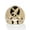 14k Gold-Plated Sterling Silver, variant on Men's Oval-Shaped Genuine Onyx 14k Gold-plated Sterling Silver Eagle Ring