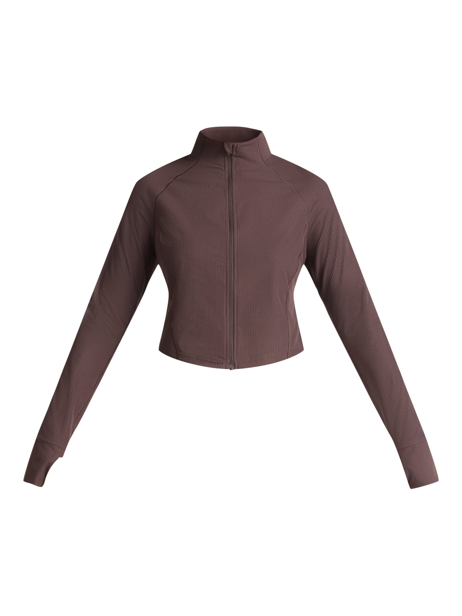 Avia Women's Ribbed SoftSculpt Jacket, Sizes XS-XXXL