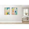 thumbnail image 7 of Kate and Laurel Sylvie Pop of Color II Framed Canvas Wall Art by Amy Lighthall, 28x38 Gold, Modern Abstract Painted Brushstrokes Art for Wall, 7 of 7