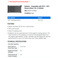 thumbnail image 2 of Radiator - Compatible with 2019 - 2021 Nissan Altima 2.5L 4-Cylinder 2020, 2 of 2